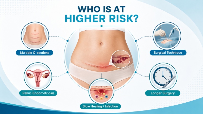 Higher Risk of Scar Endometriosis